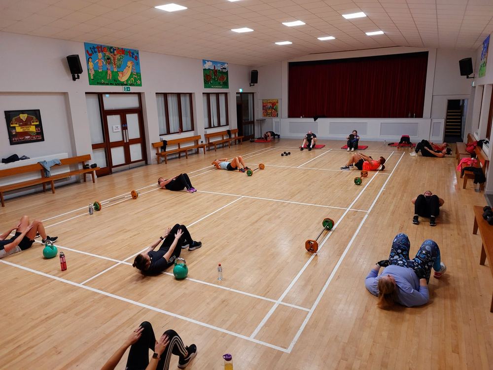 Small group session at Premium Fitness